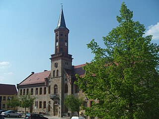 Könnern Place in Saxony-Anhalt, Germany
