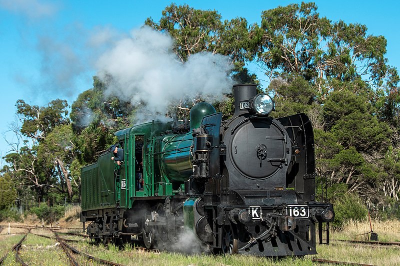 File:K163 Shunting at Moorooduc.jpg