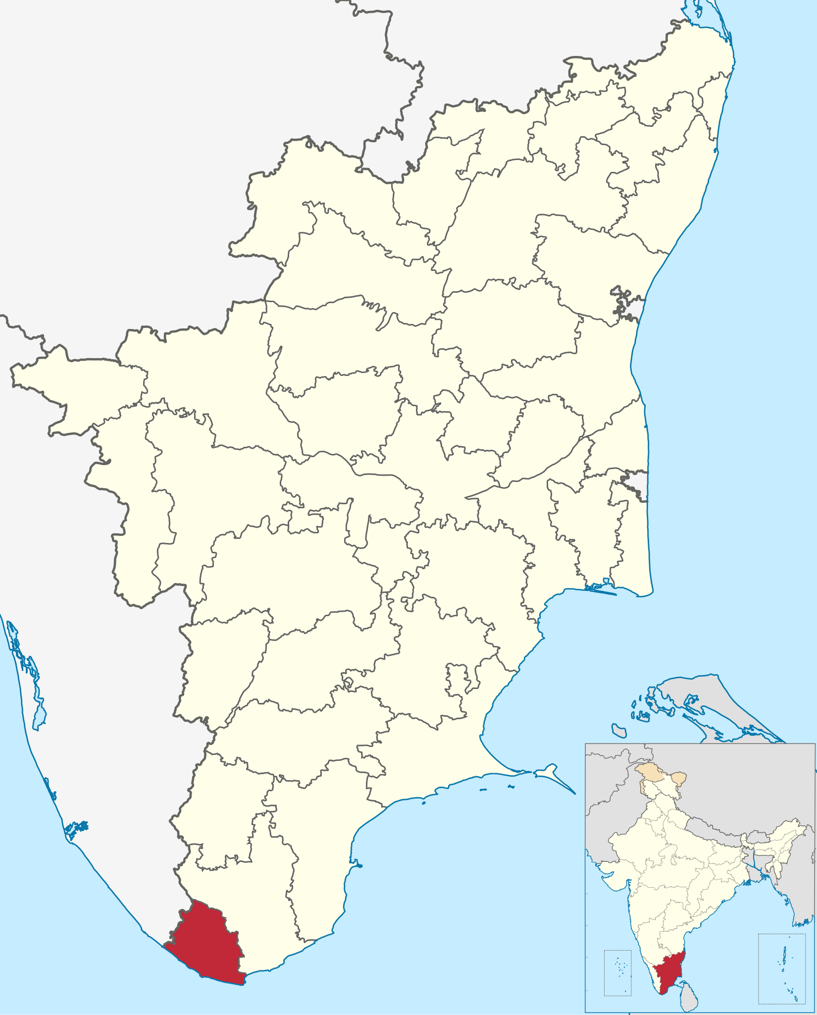 Tập tin:Kanyakumari in Tamil Nadu (India).svg - Wikipedia tiếng Việt