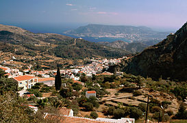 Blick über Karpathos