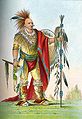 Keokuk by George Catlinin 1832-1839