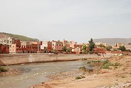 Le fleuve Oum Errabiaa dans Khénifra.