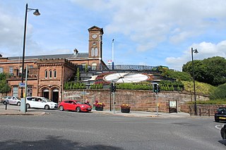 Kilmarnock railway station Railway station in East Ayrshire, Scotland
