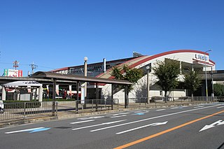 <span class="mw-page-title-main">Kawachi-Matsubara Station</span> Railway station in Matsubara, Osaka Prefecture, Japan