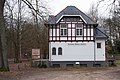 Deutsch: Bahnhofsgebäude des Kleinbahnhofs Wohldorf in Hamburg-Wohldorf-Ohlstedt, heute Museum. This is a photograph of an architectural monument. It is on the list of cultural monuments of Hamburg, no. 23100.