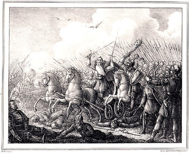 The Battle of Bråvalla.