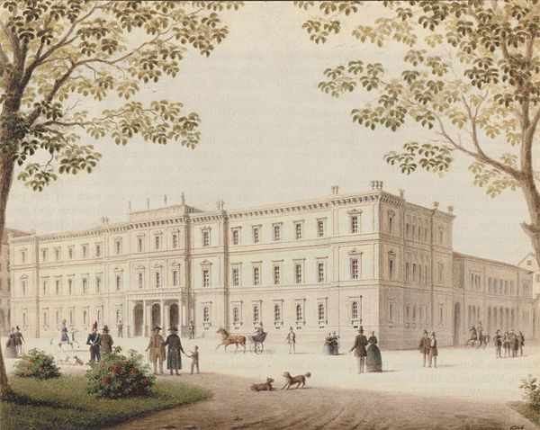 Kronprinzenpalais, 1845