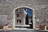 Porte de la Plaine du Temple.