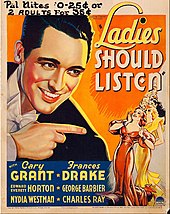 Original release poster Ladies Should Listen poster.jpg