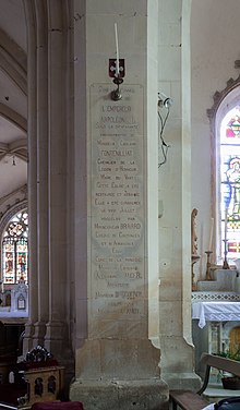 Le Vast Église Notre-Dame Yazıtı 1864 2018 08 19.jpg