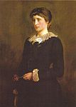 ”A Jersey Lily”, porträtt av Lillie Langtry (1878) av John Everett Millais.