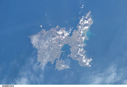 Lemnos from space