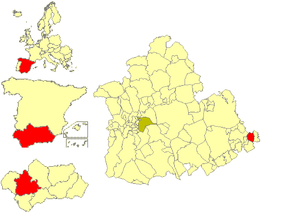 Poziția localității Casariche