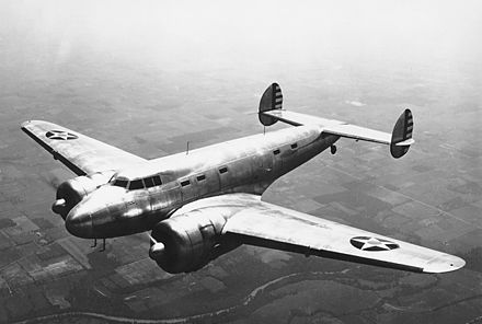 The XC-35 in flight