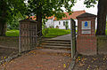 Lunden St. Laurentiuskirche Zugang zum Kirchhof