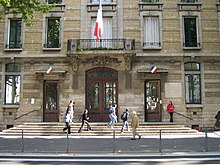 The Lycee du Parc, where Althusser studied for two years and was influenced by Catholic professors LyceeDuParcLyon.jpg