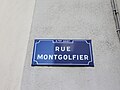 Lyon 6e - Rue Montgolfier - Plaque (fév 2019).jpg