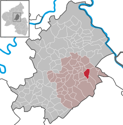 Mörschbach - Carte