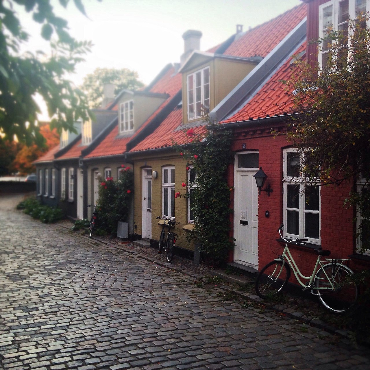 Møllestien è una strada della città di Aahrus fatto da tante piccole case a schiera. Møllestien fu probabilmente creata in co