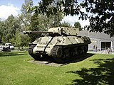 Displayed outside the Bastogne War Museum in Belgium