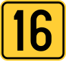 State Road 16 shield}}