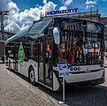 English: MAZ-303E10 electrobus. Minsk, Belarus Беларуская: Электробус МАЗ-303Е10. Мінск, Беларусь Русский: Электробус МАЗ-303Е10. Минск, Беларусь