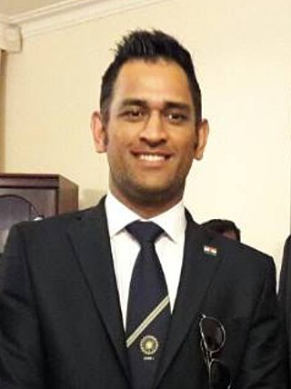 <span class="mw-page-title-main">MS Dhoni</span> Indian cricketer (born 1981)