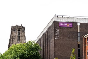 Manchester University Building with Sign on - 50140146793.jpg