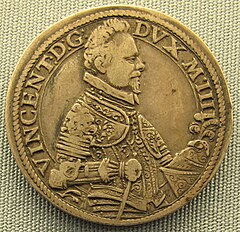 文琴佐一世肖像钱币（1595年）