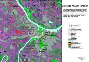 Eisenbahnknoten Belgrad