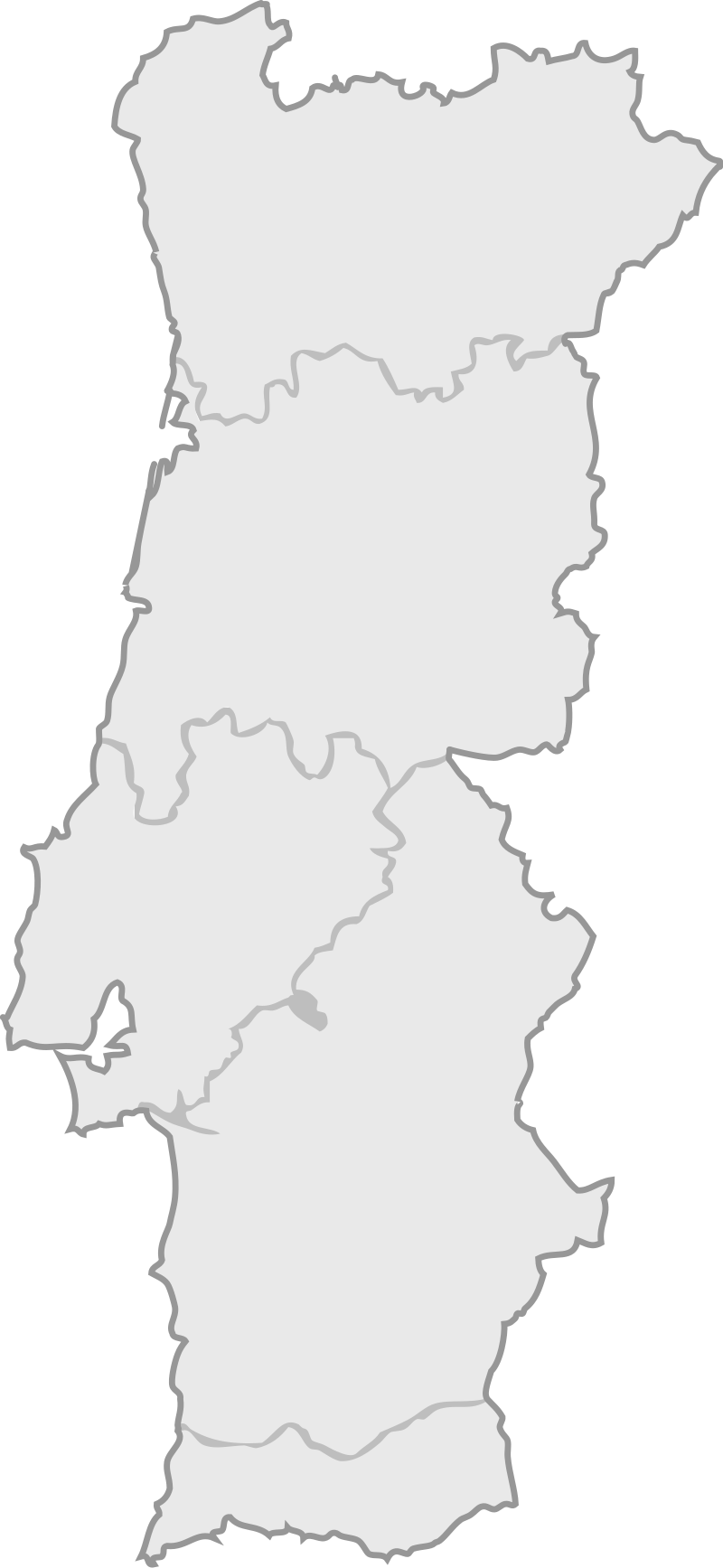 File:Mapa de Portugal (subdivisiones).svg - Wikipedia