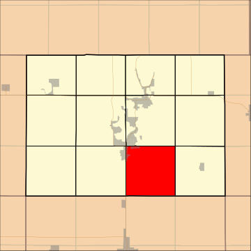 File:Map highlighting Milford Township, Dickinson County, Iowa.svg