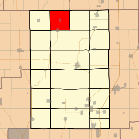 Localisation de North Palmyra Township