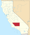 Localizacion de Kern California