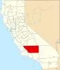 Kern County map