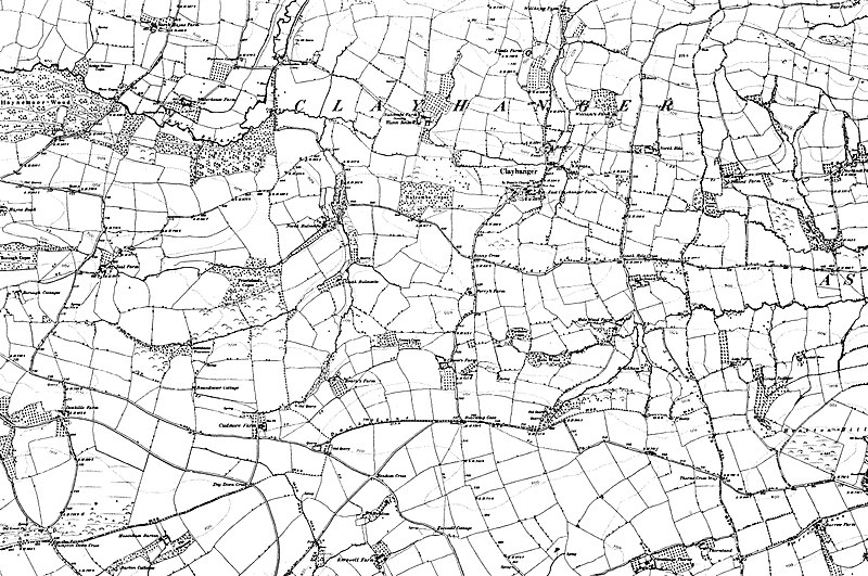 File:Map of Devon OS Map name 025-SW, Ordnance Survey, 1862-1898.jpg