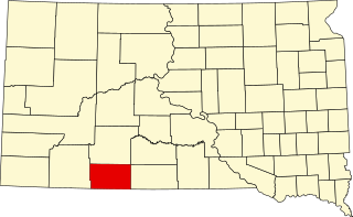 National Register of Historic Places listings in Bennett County, South Dakota