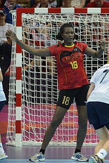 Marcelina Kiala Angolan handball player