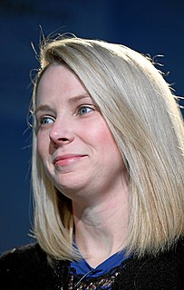 <span class="mw-page-title-main">Marissa Mayer</span> American business executive and engineer, former CEO of Yahoo!