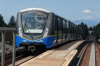 SkyTrain rolling stock Fleet of automated narrow-gauge trains in Metro Vancouver, Canada