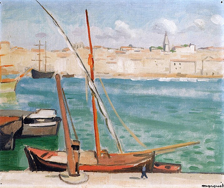 File:Marseille, the Quai de Rive-Neuve Albert Marquet (1916).jpg