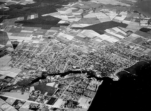 Aerial view, 1932