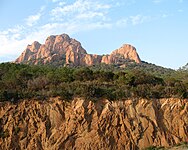 Massif de L'Esterel. 
 JPG