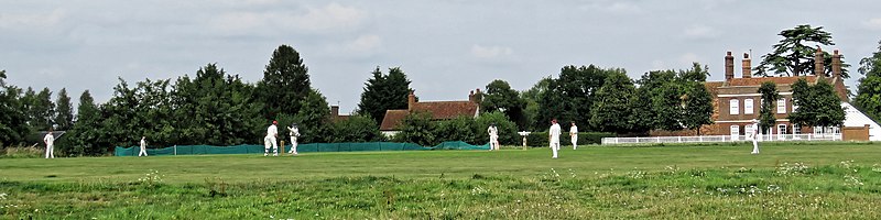 File:Matching Green CC v. Bishop's Stortford CC at Matching Green, Essex, England 43 (cropped).jpg