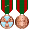 Médaille du mérite militaire (3e classe) - Imperial Iran.svg