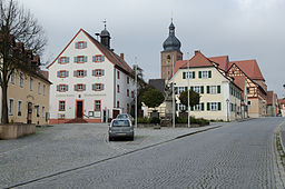 Marktplatz in Merkendorf