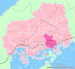 三原市在广岛县的位置