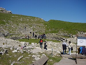 Monte Iato Theater.JPG