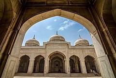 Moti Masjid located within the Lahore Fort
