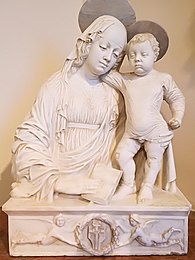 Anónimo Lombardo, Virgen y Niño, siglo XV.